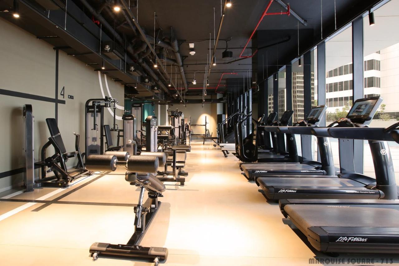 Luxury Studios With Burj Khalifa Or Canal View In Downtown - Marquise Square Tower Dubai Bagian luar foto