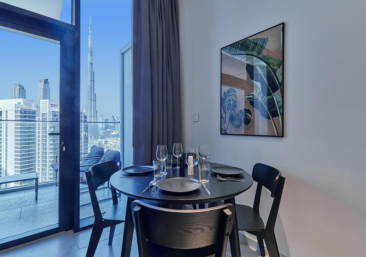 Luxury Studios With Burj Khalifa Or Canal View In Downtown - Marquise Square Tower Dubai Bagian luar foto