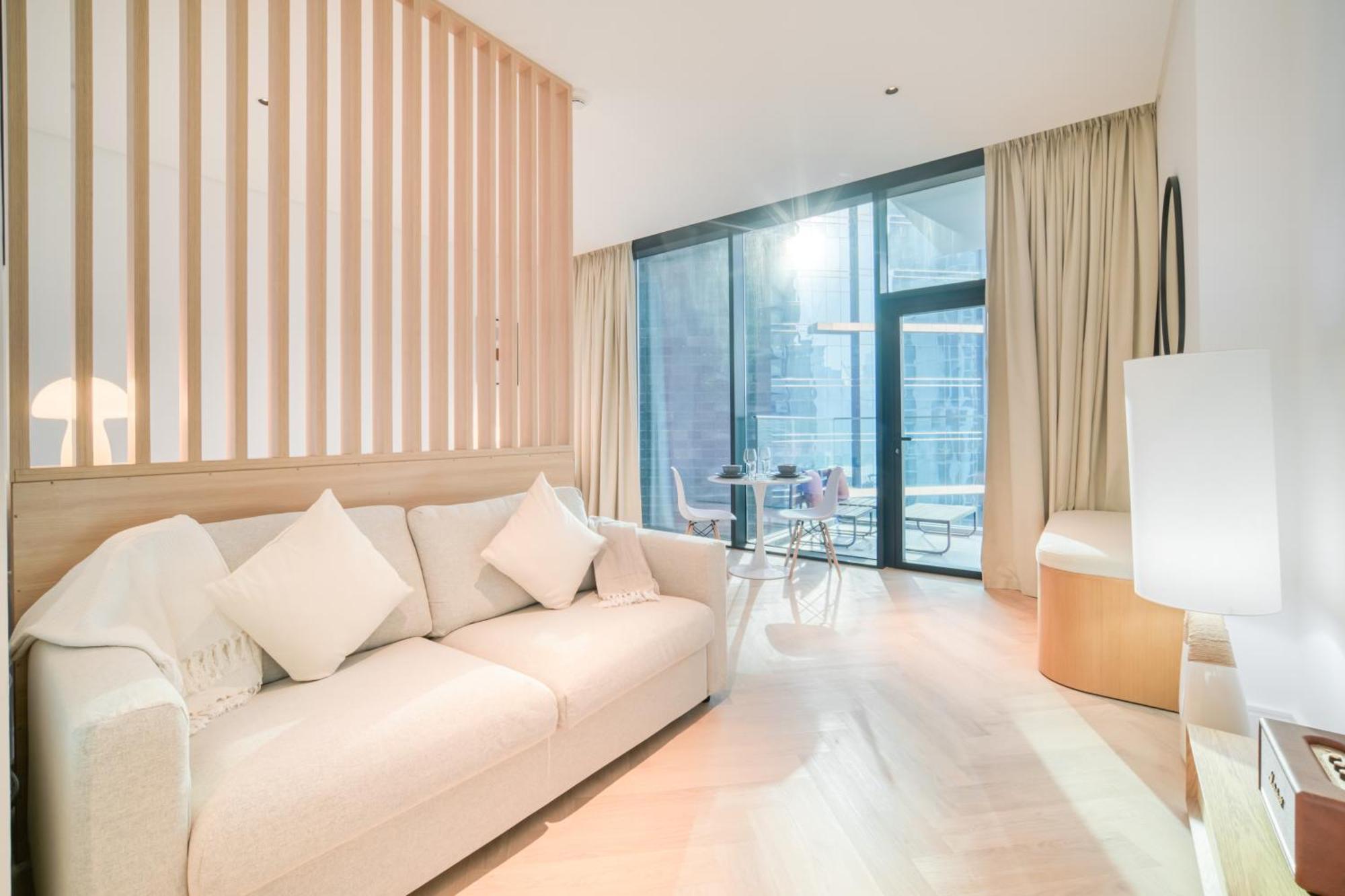 Luxury Studios With Burj Khalifa Or Canal View In Downtown - Marquise Square Tower Dubai Bagian luar foto